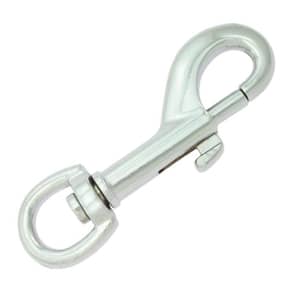 Chrome Plated Snap Hook 75 mm - Ø 13 mm