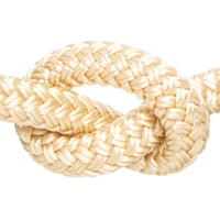 Shiny Gold 10 mm Seil - PPM Doppelgeflecht