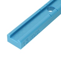 Blue Spindel Mould for Biothane - 13 mm