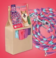 DIY Kit ''Purplelicious'' - Make your own Dog Leash 