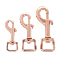 Snap Hook Rose Gold - 1 | 10 | 20 Pieces