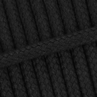 Black - Spun cord - Ø 8mm