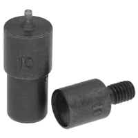10 mm Einseitig Geschlossen Nietstempel Satz | Für Spindelpresse