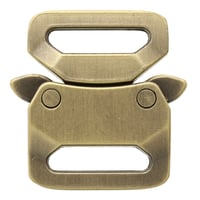 25mm - Brush Brass Metal Safe Lock Buckle