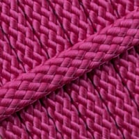 Fuchsie 8 mm - PPM Schlauchband - (Flach/Hohlgeflecht)