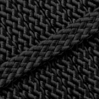 Black PPM Cord - Ø 8mm. (hollow)