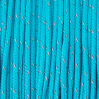 Reflectable Neon Turquoise Paracord Type I