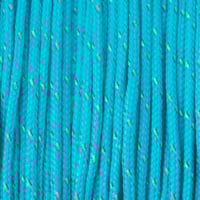 Reflectable Neon Turquoise Paracorde Type I