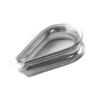 Kausche Edelstahl 5 mm