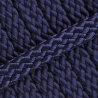 Bleu Foncé PPM Corde - Ø 8mm. (plane/sans noyau)