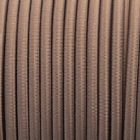 Tan - Elastic Cord 4 mm