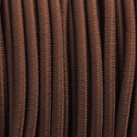 Chocolate Brown - Elastic Cord 4 mm