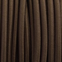 Chocolate Brown - Elastic Cord 5 mm