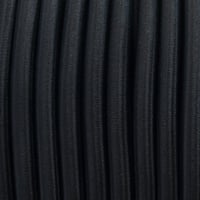 Black - Elastic Cord 6 mm