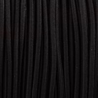 Schwarz - 2,5 mm Gummiseil