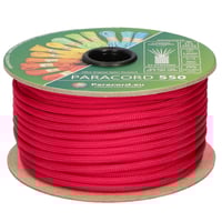 Red Velvet Paracord 550 Type III - 30 m