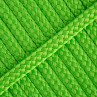 Neon Green PPM Cord - Ø 6mm. (flat/coreless)