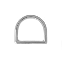Chrome Plated 20 x 3 mm D-ring