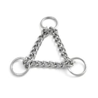 Chaînette pour le collier demi-étrangleur (Anneau en O) 20 cm