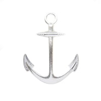 Charm Anchor Silver 32 mm