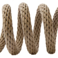 Beige PPM Solid Braid - Ø 12mm