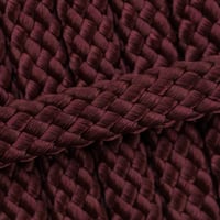 Roasted Aubergine PPM Cord - Ø 12mm. (hollow)