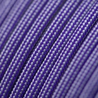 Acid Purple & Silver Grey Stripes Paracord 550 Type III