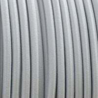 Silber 4 mm Gummiseil