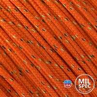 International Orange Paracorde 100 Type IA - MiL-C-5040H (sans noyau)