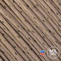 Dessert Tan Paracord 100 Type IA - MiL-C-5040H (coreless)