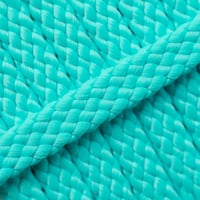 Turquoise PPM Cord - Ø 8mm. (hollow)