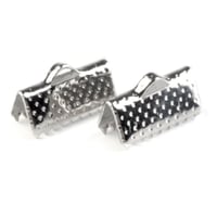 Metal Crimp End Necklace 5 x 12 mm