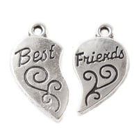 Charme 'Best Friends' Coeur