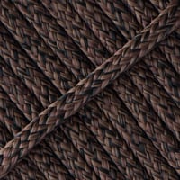 Chocolate Coffee PPM Cord - Ø 6mm. (Flat/coreless)