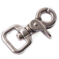 Mousqueton mexicain Acier Inox 65 mm - ⧄ 20 mm