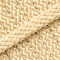 Shiny Gold PPM Cord - Ø 8mm. (hollow)