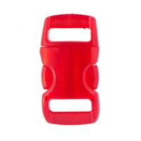 Red Transparant 3/8 (S) Buckle