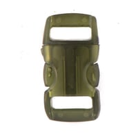 Dark Green Transparant 3/8 (S) Buckle