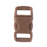 Brown 3/8 (S) Buckle