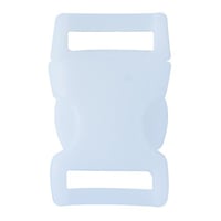 White 3/4 (L) Buckle
