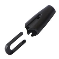Black Ø 12 mm Decorative Rope Clamp Plastic