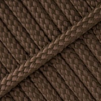 Chocolate Brown PPM Cord - Ø 6mm. (Flat/coreless)