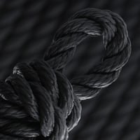 Noir PPM Cordage Torsadé - Ø 12 mm