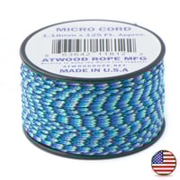 38 m Blau Sanke - Micro Paracord