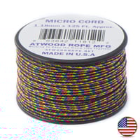 38 m Dark Stripes - Micro Paracord