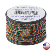 38 m Dark Stripes - Micro Paracord