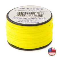 38 m Neon Gelb - Micro Paracord