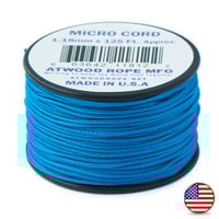 38 m Blau - Micro Paracord