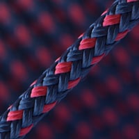 Bleu Foncé & Rouge | PPM D.B | Ø 8mm