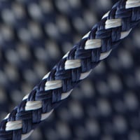 Bleu Foncé & Gris Argent | PPM D.B | Ø 8mm